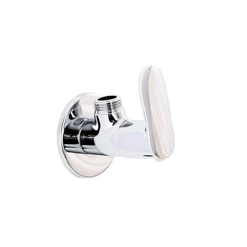 Pvd Gold Rose Gold And Black Angle Cock Luxury Bathroom Fittings - Color: Silver