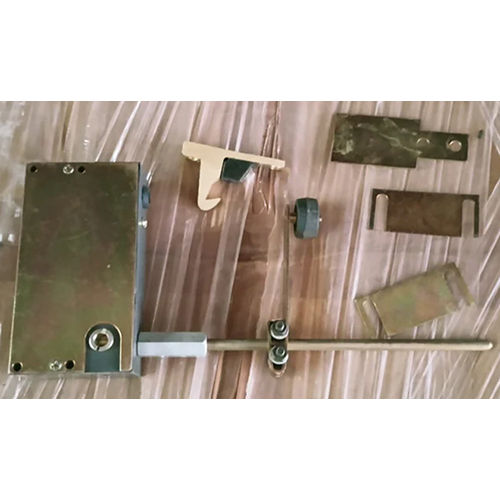 Elevator Gate Lock Parts - Color: Grey