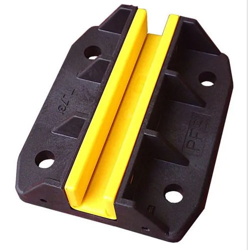 Hydraulic Elevator Guide Shoe - Color: Black