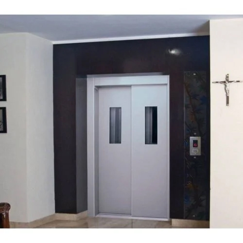 Lift Landing Door - High-Quality Material, Custom Sizes Available, White Finish | Durable, Secure Access Solution for Industrial Elevators