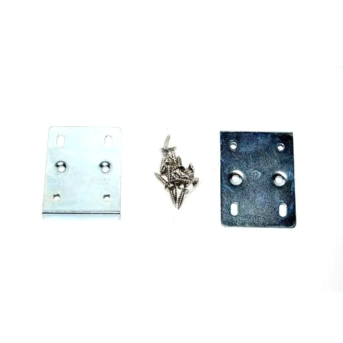 Fixing Bracket Plate With Screw - Color: Black And White