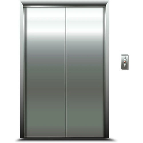 Ss Automatic Elevator Doors - Color: Silver