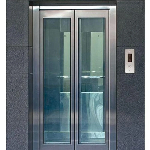 Glass Elevator Door