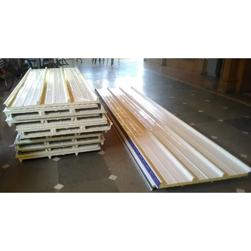 Industrial Puf Roofing Sheets - Length: 8000 Millimeter (Mm)