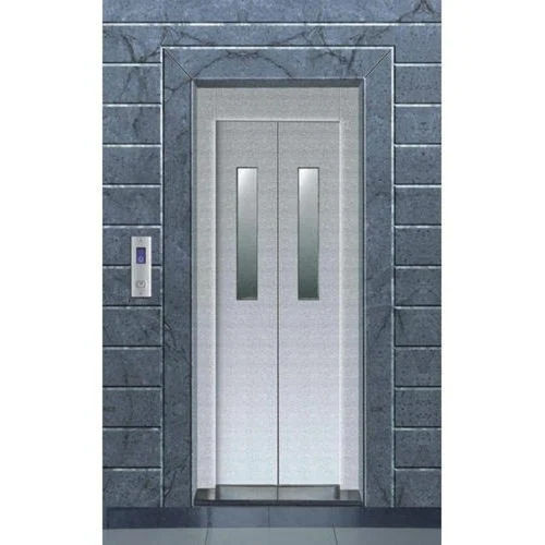 Polished Ss Automatic Door Elevator - Color: Silver