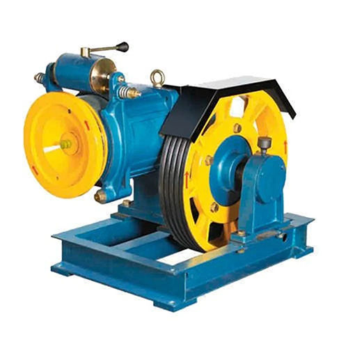 Gearless Traction Elevator - Color: Blue