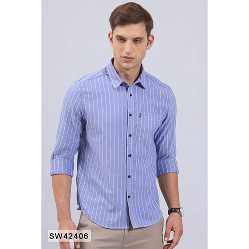 SW42406 Blue Stripe Shirt