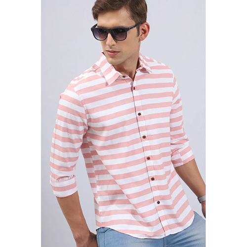 RI44502 Orange Stripe Shirt