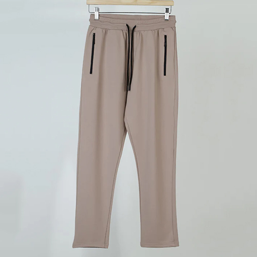 RI73201 Cream Plain Track Pant