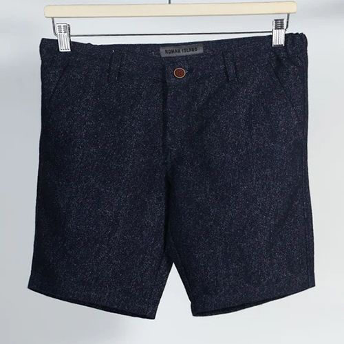 RIR1A Navy Blue Cotton Short