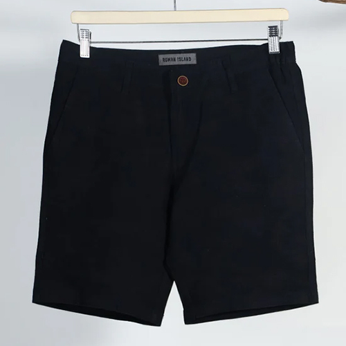RIR1A Black Cotton Short