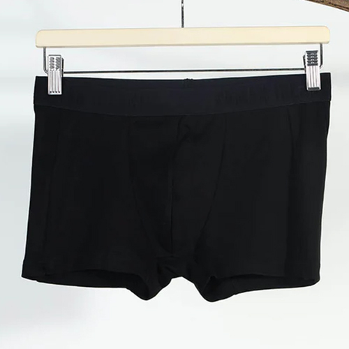 RIZ08 Men Black Cotton Trunks
