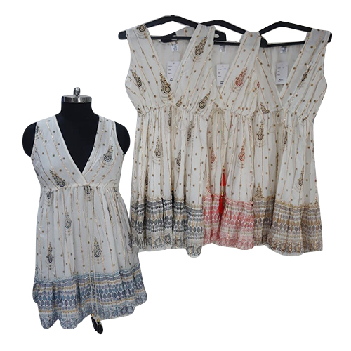 925 Modern Viscose Lurex Lace Dress
