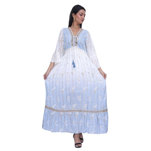 Long Viscose Dress