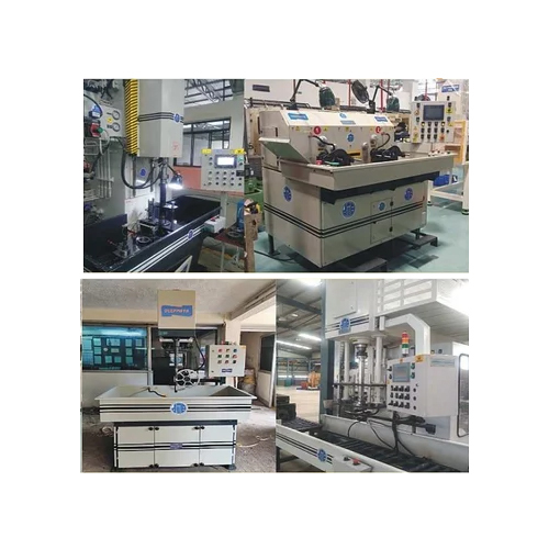 Hydraulic Honing Machine - Semi Automatic, Electric Power Source, Coated Finish | White Color, Industrial Use, 1 Year Warranty