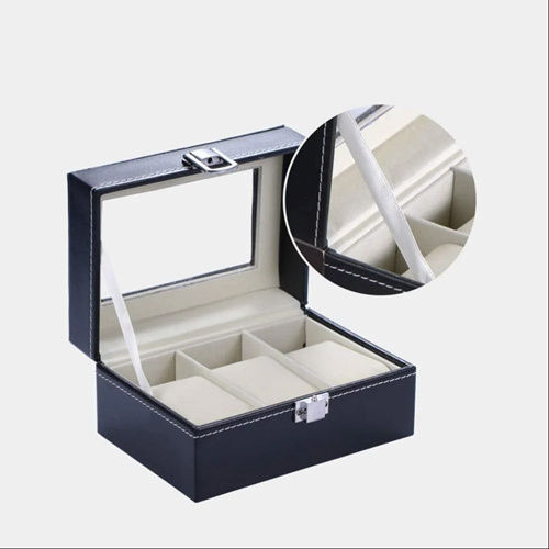 Leather Watch Storage Boxes - Color: Any Color