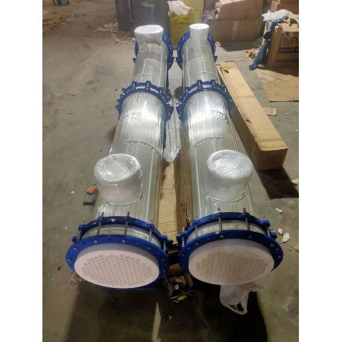 SSWPL Heat Exchangers Component, Glass & Mild Steel, Shell & Tube