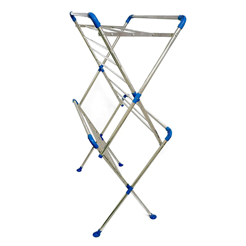 L Bend 5.5 Kg 12 Rod Drying Stand - Color: Different Available