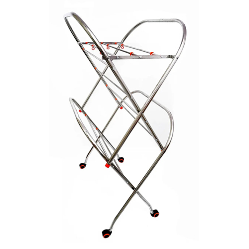 Stainless Steel Cloth Drying Stand Indoor & Outdoor Usage