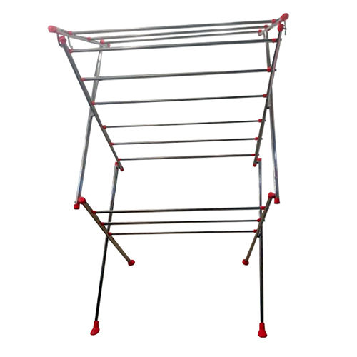 1012 Ss 12 Rod Cloth Drying Stand - Feature: Easy To Use