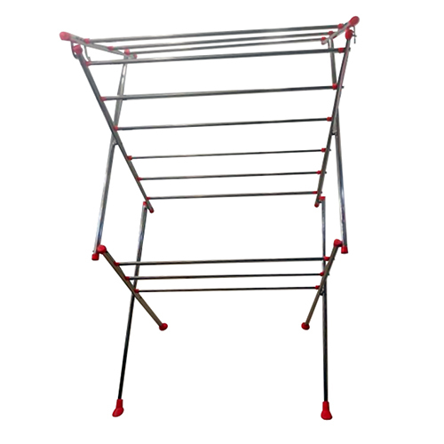 SS 12 Rod Cloth Drying Stand