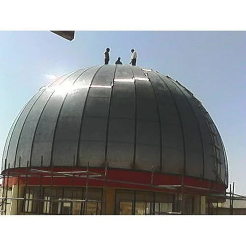 Polycarbonate Skylight Roof Dome - Pattern: Strips