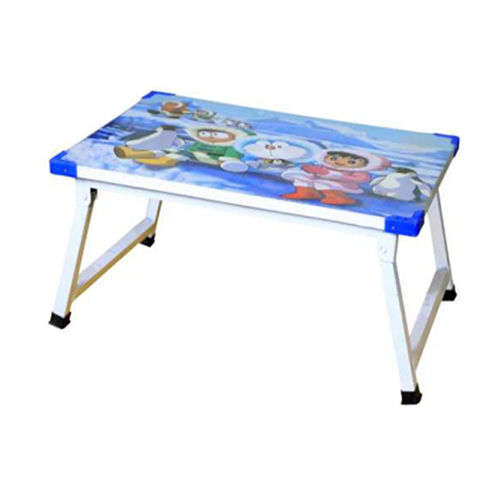 Study Table With Square Pipe - Color: White