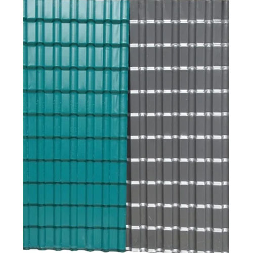 Upvc Tile Roofing Sheet - Color: Multicoloured