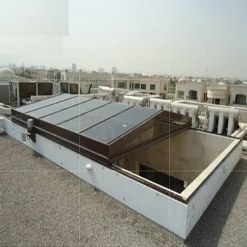 Retractable Sliding Roofing System - Pattern: Strip