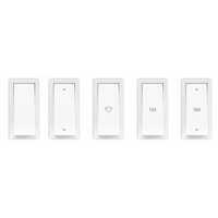 6-16A Rocker Switches - Color: White
