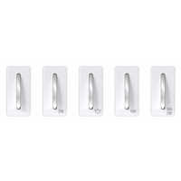 6-16a Silver Switches - Color: White