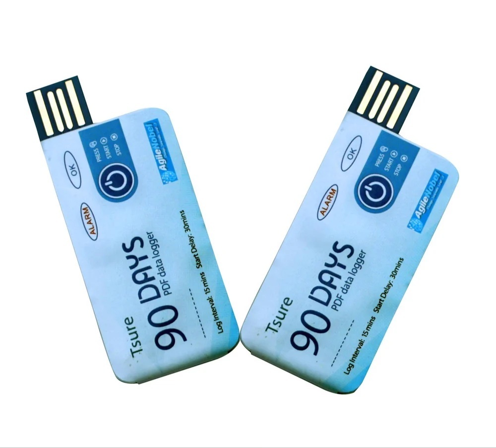 Tsure 90 Days Single Use PDF Temperature Data Logger