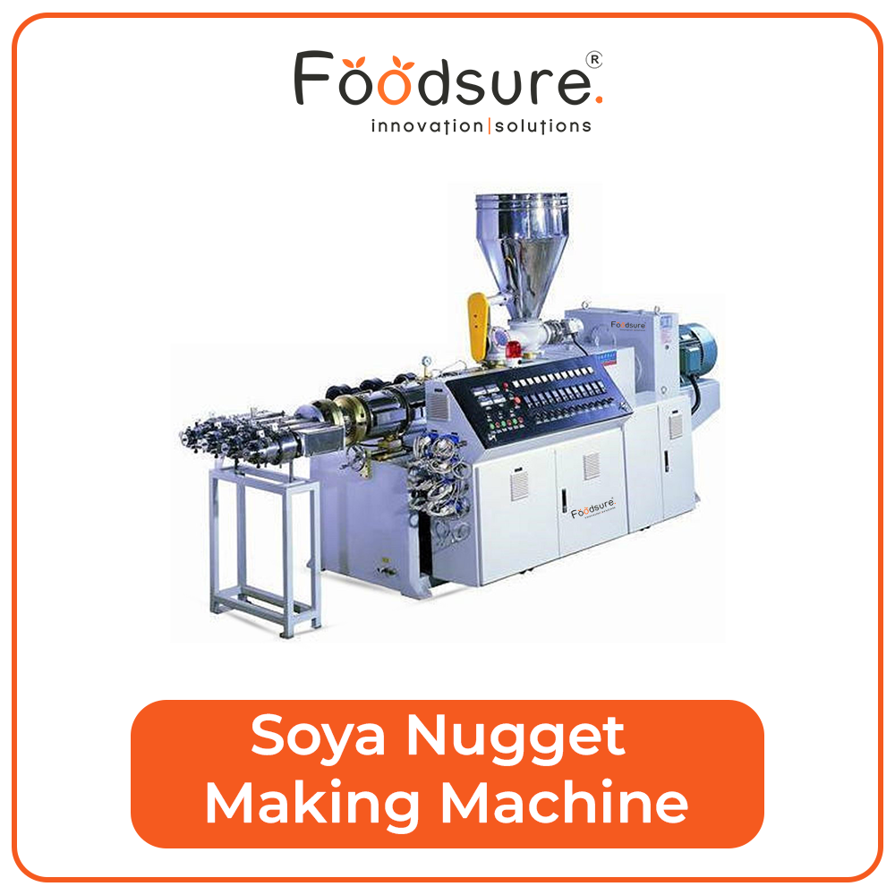 Soya Nuggets Extruder Machine