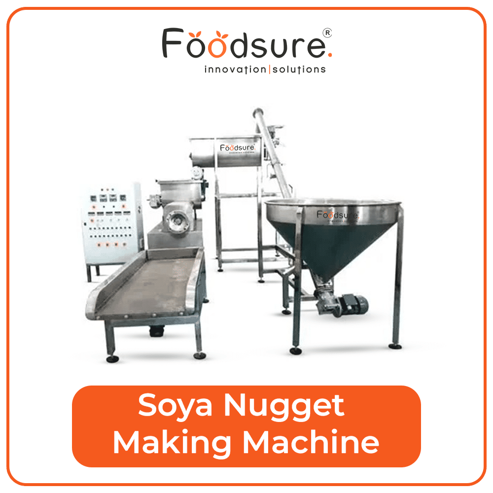 Soya nuggets extruder machine