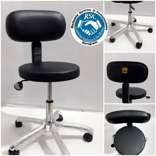 Anti Static ESD Chair - Industrial Grade Design | Black Color, Ergonomic Comfort, Perfect for Industrial Applications