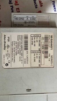 ALLEN BRADLEY 160-BA04NSF1 DRIVE