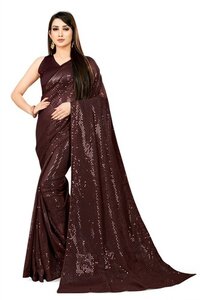 Siqwance Work Saree-2 - Color: Varied