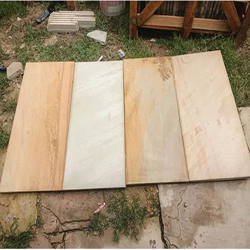 Natural Yellow Mint Sandstone - Application: Construction