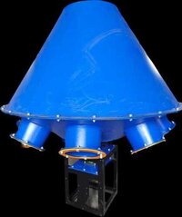 Rotary Distributor - High-grade Plastic, 1000 Mm Diameter X 750 Mm Height, 50 Kg Weight | Six Outlets, Variable Rotation Speed, Precise Material Dispensing