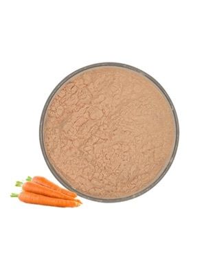 Carrot juice powder