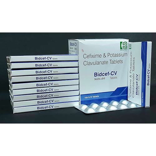 Bidcef-Cv Tablets - Drug Type: General Medicines