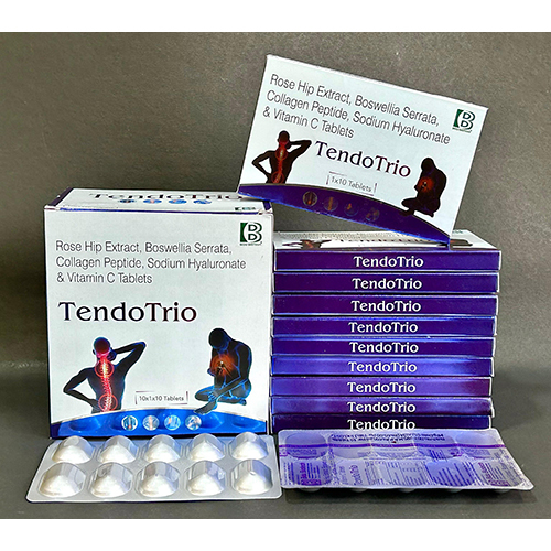 Tendotrio Metallic Tablets - Drug Type: General Medicines