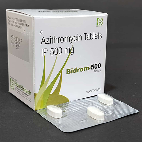 Bidrom-500 Tablets - Drug Type: General Medicines