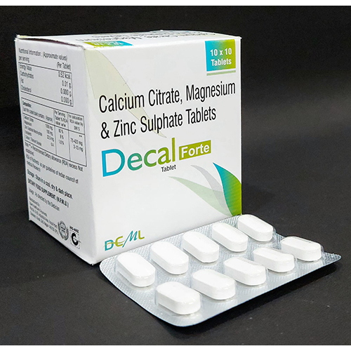 Decal Forte Tablets - Drug Type: General Medicines