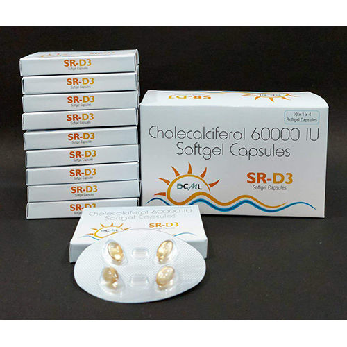 Sr-D3 Softgel Capsules - Drug Type: General Medicines