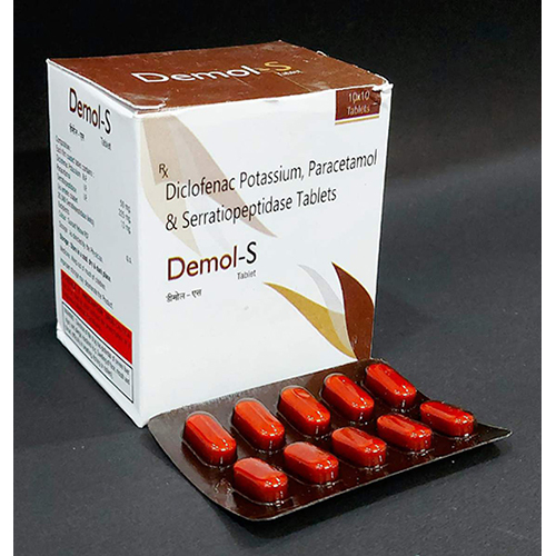 Demol-S Tablets - Drug Type: General Medicines