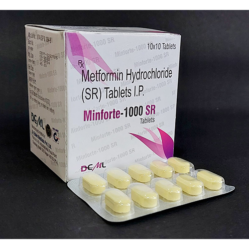 Minforte 1000 Sr Tablets - Drug Type: General Medicines