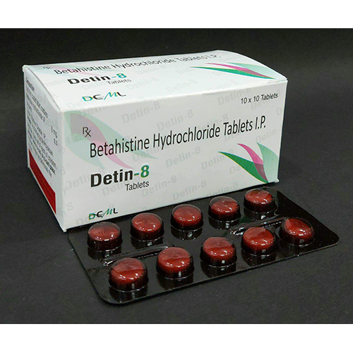 Detin-8 Tablets - Drug Type: General Medicines