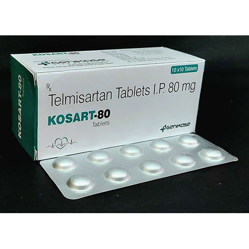 Kosart-80 Tablets - Drug Type: General Medicines