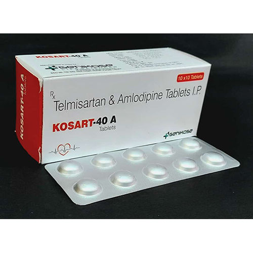 Kosart-40 A Tablets - Drug Type: General Medicines